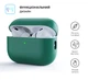 Чохол ArmorStandart Silicone Case для Apple Airpods Pro 2 Pine Green (ARM64542) - зображення 2