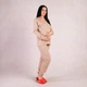 Піжама для годуючих мам утеплена розмір 44/46 (S/M) Мішель Tiana бежевий - зображення 2