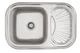 Мийка кухонна KRONER (KRP) Satin-7549 D0.8T180 - зображення 1