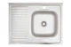 Кухонна мийка KRONER (KRP) Dekor-6080R D0.6T160 - зображення 1