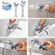 Душевая система Grohe QuickFix Vitalio Comfort System 250 Cube 26696001 - зображення 2