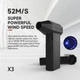 Ручной портативный турбовентилятор компрессор X3 Violent Blower Mini Turbo Jet Fan (3000мАч, 52м/с) - изображение 7