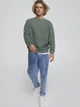 Світшот чоловічий Sprandi AW21-BLM009 M Зелений (5903698954899) - зображення 3