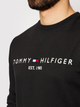 Світшот чоловічий Tommy Hilfiger MW0MW11596-BDS XL Чорний (8720113873392) - зображення 3