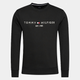 Світшот чоловічий Tommy Hilfiger MW0MW11596-BDS XL Чорний (8720113873392) - зображення 4