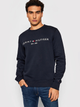 Світшот чоловічий Tommy Hilfiger MW0MW11596-DW5 XL Синій (8720112890635) - зображення 1