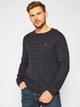 Sweter męski bawełniany Polo Ralph Lauren PRL710775885001 XL Niebieski (3615739528038) - obraz 1