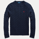 Sweter męski bawełniany Polo Ralph Lauren PRL710775885001 L Niebieski (3615739528007) - obraz 5