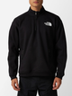 Bluza męska nierozpinana streetwear długa The North Face Heavyweight 1/4 Zip Sweatshirt NF0A84GMOGC XL Czarna (196573589827) - obraz 1