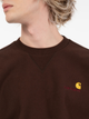 Світшот оверсайз чоловічий Carhartt WIP American Script Sweat "Tobacco" I025475-47XX L Коричневий (4064958750161) - зображення 3