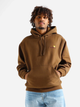 Худі чоловіче Carhartt WIP Hooded American Script I028279-1ZDXX M Коричневе (4064958736462) - зображення 1