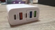 Сетевое зарядное устройство, блок питания 65 Вт, 3 USB + 2 Type-C PD+QC3.0, GaN, адаптер для зарядки, белый - изображение 9