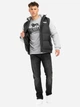 Куртка демисезонная с капюшоном мужская Lonsdale 117630-1055 S Черная (4255581539456) - изображение 4