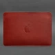 Чехол из натуральной кожи для MacBook 13 дюймов красный(BB_30003378) - изображение 3