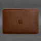 Чехол из натуральной кожи для MacBook 13 дюймов светло-коричневый(BB_30003398) - изображение 3