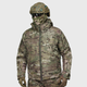 Тактична куртка зимова UATAC Multicam Hard Membrane Climashield Apex M - зображення 1