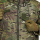 Тактична куртка зимова UATAC Multicam Hard Membrane Climashield Apex M - зображення 9