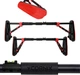 Турник раздвижной Cornix Elite+ 85-120 см Black/Red (XR-0294) - изображение 1