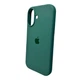Чохол для смартфона Silicone Full Case AA Open Cam for Apple iPhone 16 46,Pine Green (FullOpeAAi16-46) - изображение 4