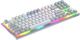 Клавиатура проводная Hator Gravity TKL Orange USB White (HTK561UA) - изображение 4
