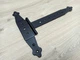 Петля декоративная Стрела под ковку S240х50x250 (Черная) - изображение 1