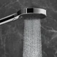 Душевая лейка HANSGROHE Rainfinity с кнопкой 132мм пластик хром 26864000 - изображение 4