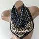Хустка бандана шарф пов'язка на шию сумку голову Honey Fashion Accessories чорний (12-236) - изображение 7