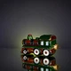 Елочная игрушка Rizdviani Istorii Ретро экспресс Зеленый 13,5 см (4820001064346) - изображение 5