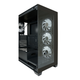 Корпус LC-Power 715B Gaming Seamless Pale X Mid-Tower Black (LC-715B-ON) - зображення 5