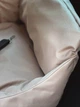Автокрісло автогамак лежак сумка-переноска для собак та котів 50х70 см Incor Бежевий (І-118) - зображення 6