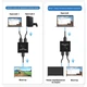 HDMI разветвитель двунаправленный Bi-Direction Switch на 2 порта 4К 60Hz | переключатель + коммутатор 2 в 1 | Black - изображение 12