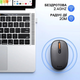 Беспроводная бесшумная мышка Baseus F01A 2.4GHz мышь для ноутбука компьютера офисная - изображение 3