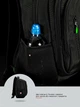 Подростковый рюкзак с ортопедической спинкой черный с usb портом Winner / SkyName (90-129 G) - изображение 8