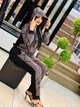 Женский спортивный костюм в белом серебре VEDIKA SILVER, Турция, 54 Серебристый - изображение 11