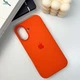 Чохол для смартфона Silicone Full Case AA Open Cam for Apple iPhone 16 52,Orange (FullOpeAAi16-52) - изображение 6