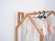 Домик-вешалка для одежды BUSY WOOD Темная 50х70х110 см - изображение 9