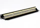Патч-панель 19" 24xRJ-45 UTP, кат. 6, dual type, із заднім організатором, EPNew - изображение 3