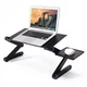 Столик для ноутбука с охлаждением Laptop Table T8 черный - изображение 1