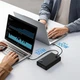 Універсальна мобільна батарея Павербанк для ноутбука Baseus Adaman 20000mAh 140W 6A Digital Display (P10021508113-00) Black - зображення 2