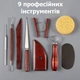 Набір інструментів для створення скульптур - 9 в 1 - Професійні гончарні інструменти RW-09 - зображення 2