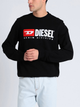 Світшот чоловічий Diesel S-GIRK-N80 A008090IAJH9XX XXL (7US) Чорний (8059010335727) - зображення 1