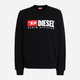 Світшот чоловічий Diesel S-GIRK-N80 A008090IAJH9XX XXL (7US) Чорний (8059010335727) - зображення 5