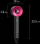 Потужний фен для волосся з іонізацією UFT Hairdryer1 одна насадка з регулюванням температури та потужності - зображення 5