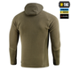 Кофта M-Tac Hoodie Polartec Sport Dark Olive M - зображення 4