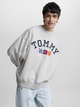 Світшот чоловічий Tommy Jeans DM0DM16816-PJ4 2XL Сірий (8720644538043) - зображення 1