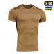 Футболка M-Tac потовідвідна Athletic Gen. 2 Coyote Brown 2XL - зображення 3