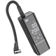 Авто насос Hoco ZP7 Maddy (TypeC in/5000mAh/10.3 бар/Фонарик) Black - изображение 1