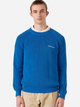 Sweter męski bawełniany Edmmond Studios Canale Sweater "Plain Blue" 123-60-03550 M Niebieski (8435629065345) - obraz 1