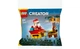 Конструктор LEGO Поїздка на санчатах Санти 73 деталей (30670) - изображение 1