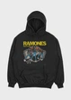 Чоловіче худі MODNO з рок принтом "Ramones" S Чорний (HD004-004-2-280-F-BL-M) - зображення 1